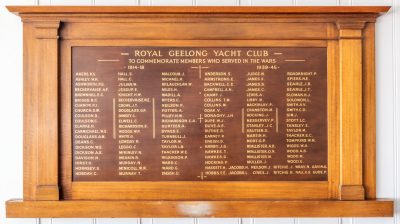 Royal Geelong Yacht Club Members Who Served