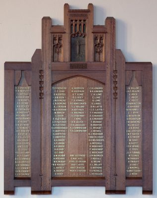 All Saints Church Newtown Members Who Served