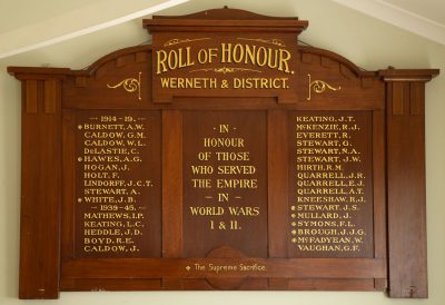 Werneth and District Roll of Honour