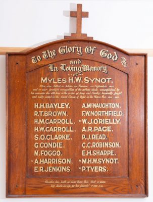 Fyansford Church of England Members Who Served