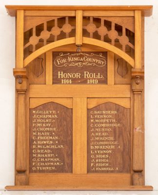 Grenville District Honor Roll